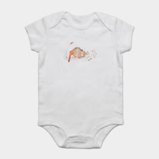 Cute whimsical Elephant anteater mythical fantasy animal kids t-shirt sticker Baby Bodysuit